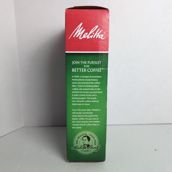Melitta #4 Cone Coffee Filters Natural Brown 100 Count Total - Picture 4 of 6